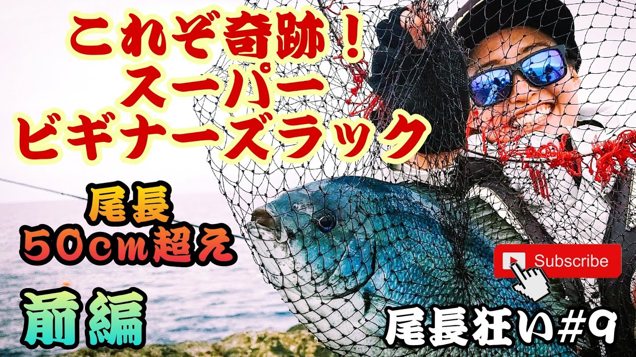 【奄美大島】人生初の尾長グレがとんでもないサイズ　前編