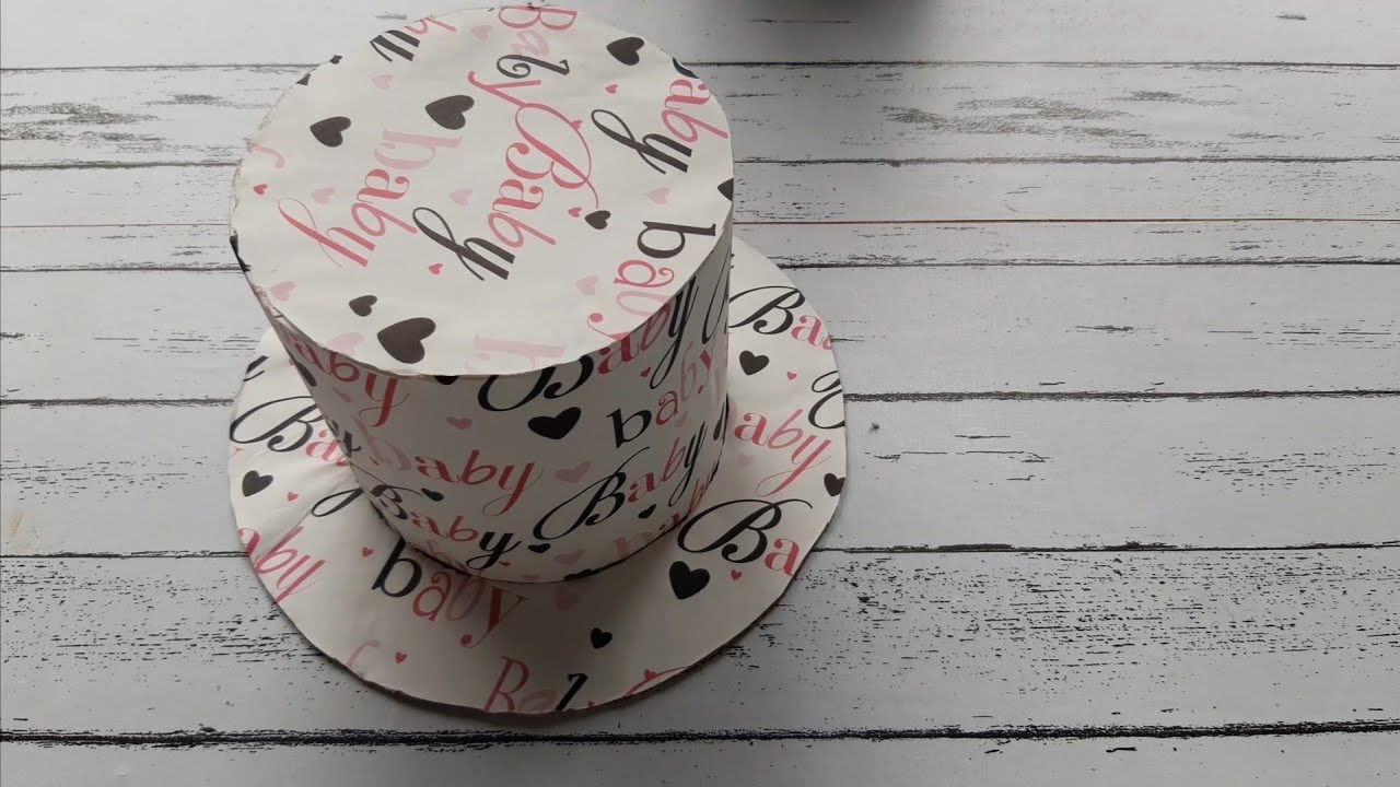 Cara Membuat Topi Pesulap Dari Kardus Bekas || DIY Magician's Hat