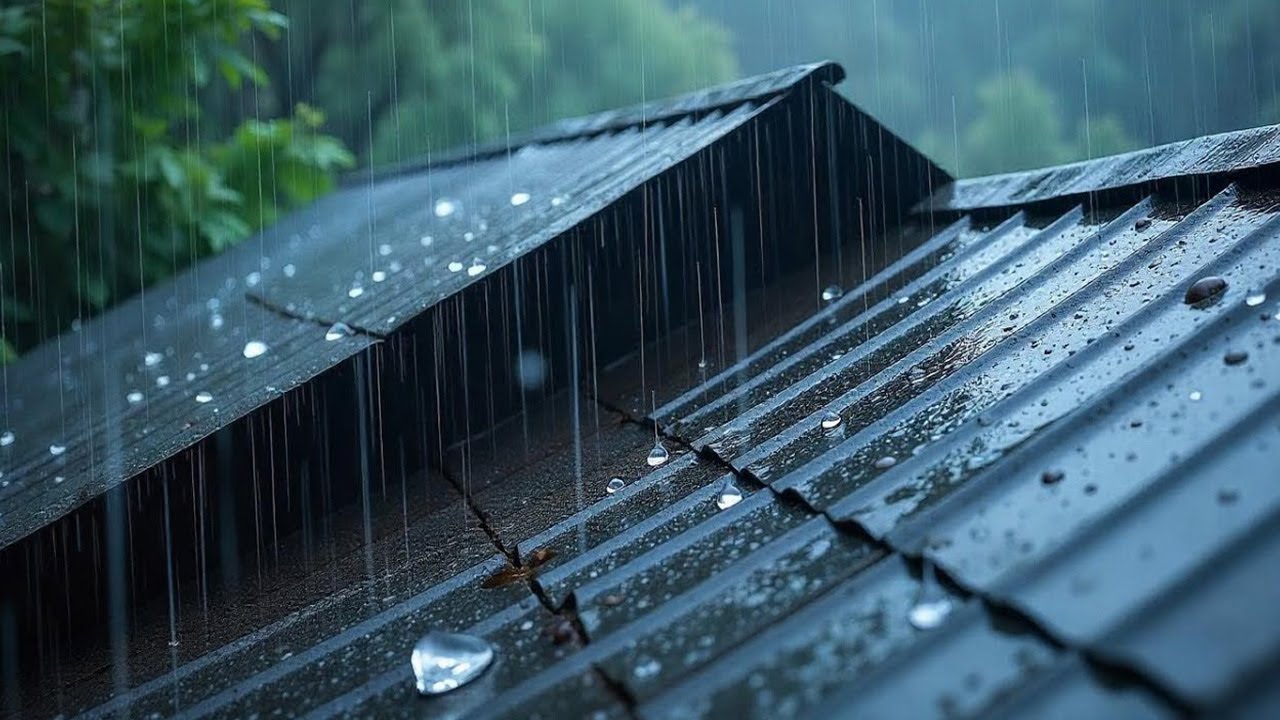 🔴 Heavy Rain & Thunderstorm 24/7 | Fall Asleep Fast, Beat Insomnia, Relaxing Rain Live
