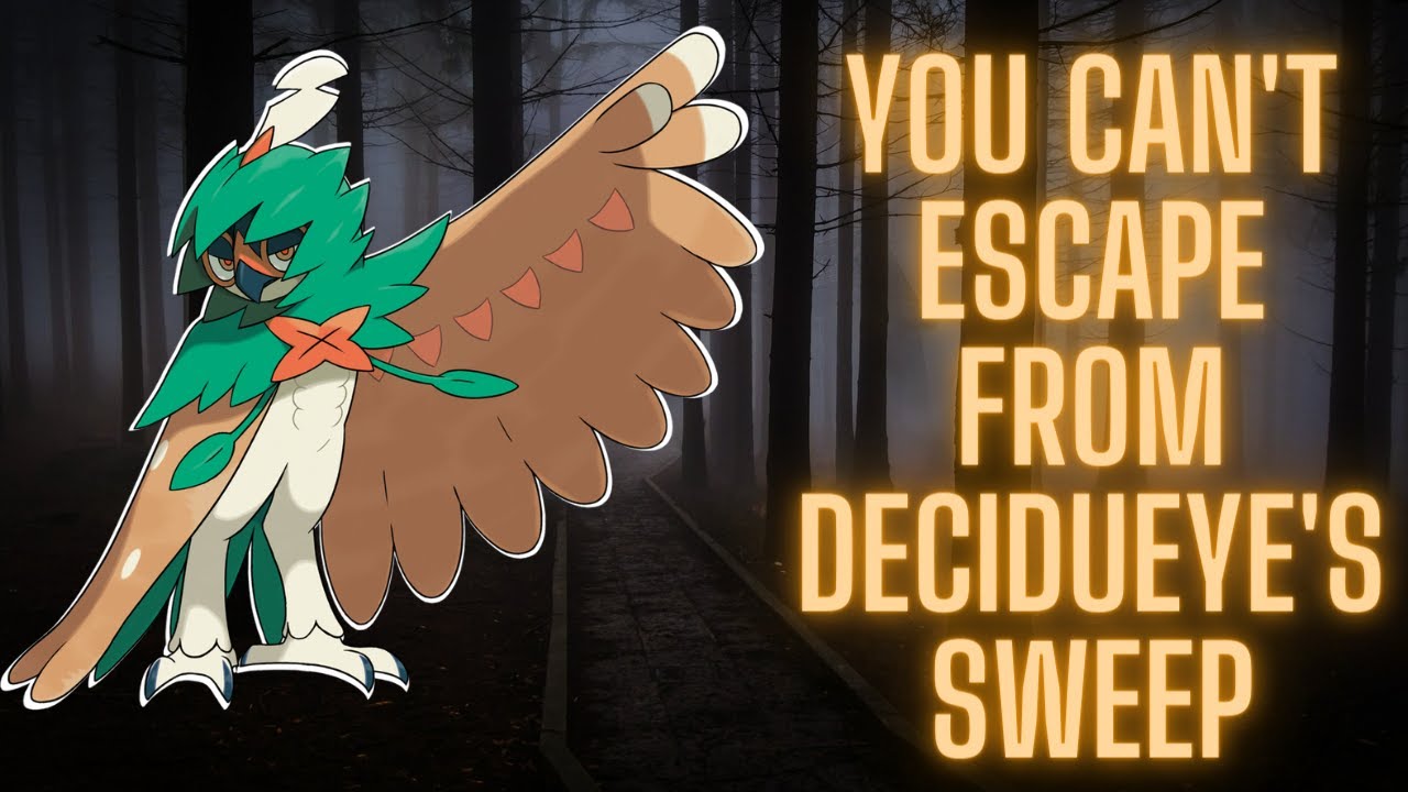 Decidueye haunts his opposing pokemon - Decidueye Sweep || Pokemon Showdown
