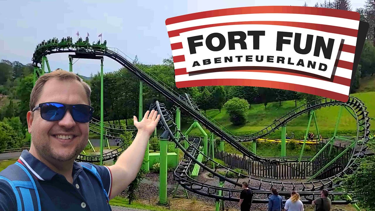 Meine erste Achterbahn ist noch da 🎢😃 | FORT FUN Abenteuerland 2021