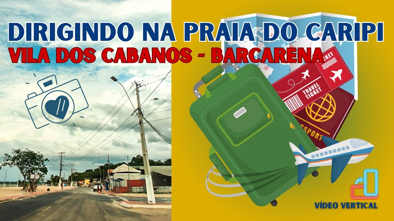 Dirigindo na Praia do Caripi - Vila dos Cabanos - Barcarena