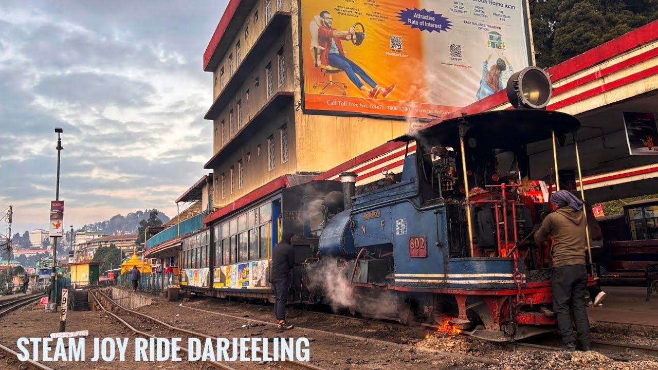 Darjeeling Himalayan Railway Toy train Steam Joyride | A perfect Single Day Darjeeling Weekend Trip