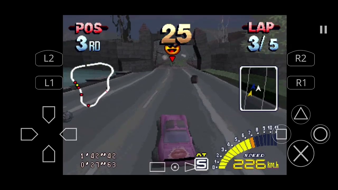 Explosive Racing Gameplay DuckStation Android 