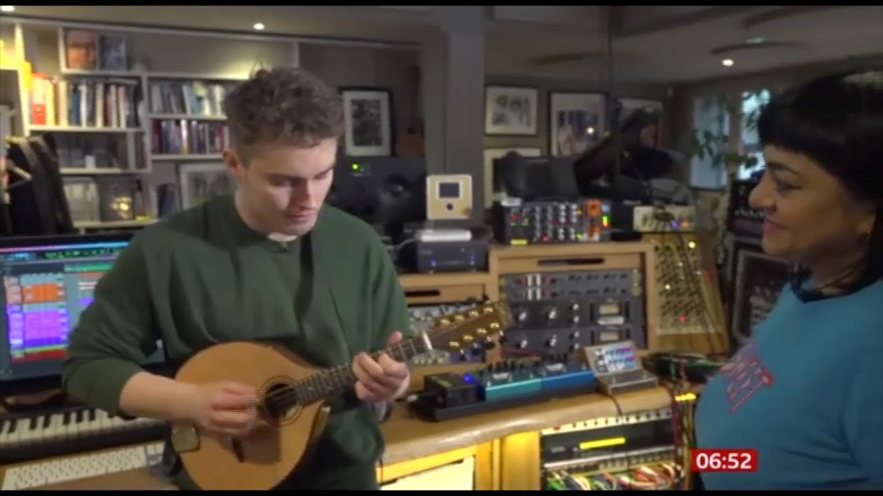 Sam Fender on BBC Breakfast