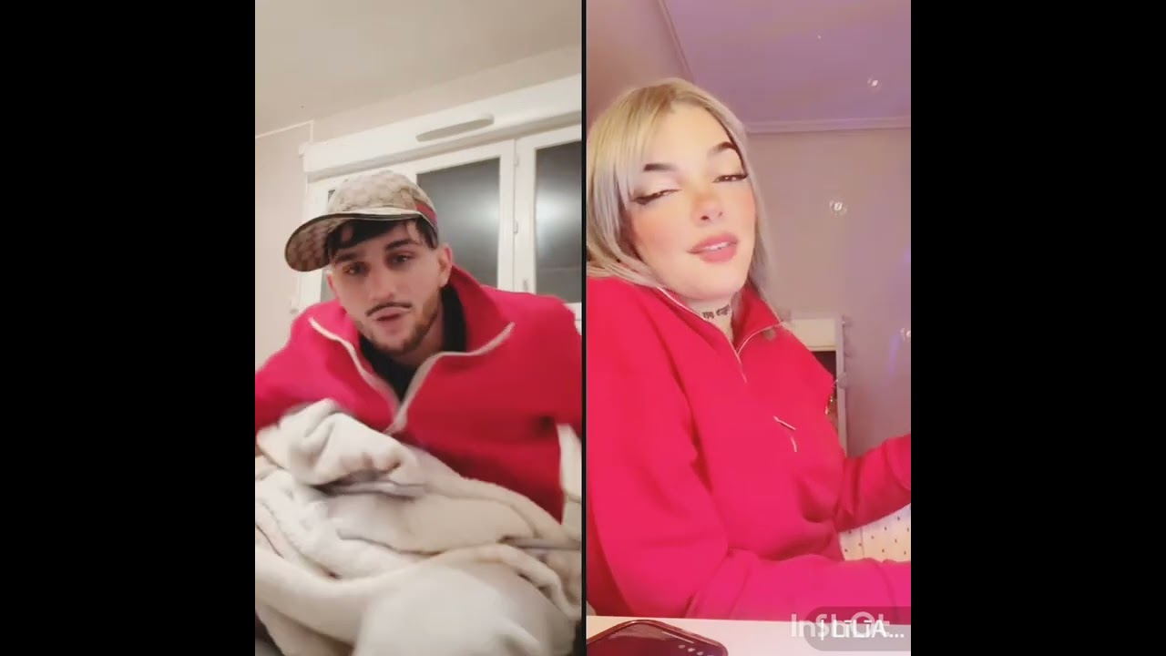 كيوي وليليا راح يتزوجو يتغزلو معا بعض في لايف وطلب منها تلبس الخيمار 