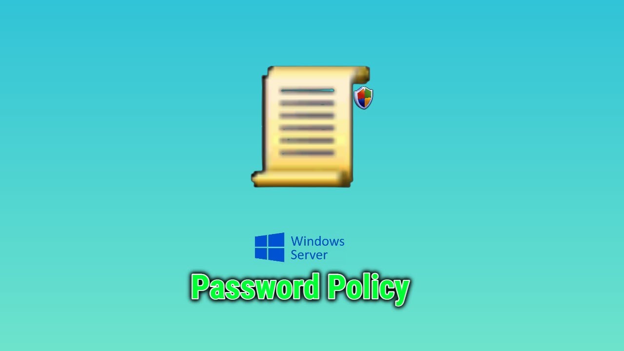 How to Change Password Policy on Windows Server | Sysadmin Series