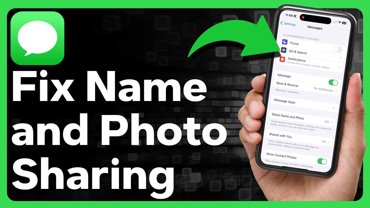 How To Fix Sharing Name And Photo On iPhone