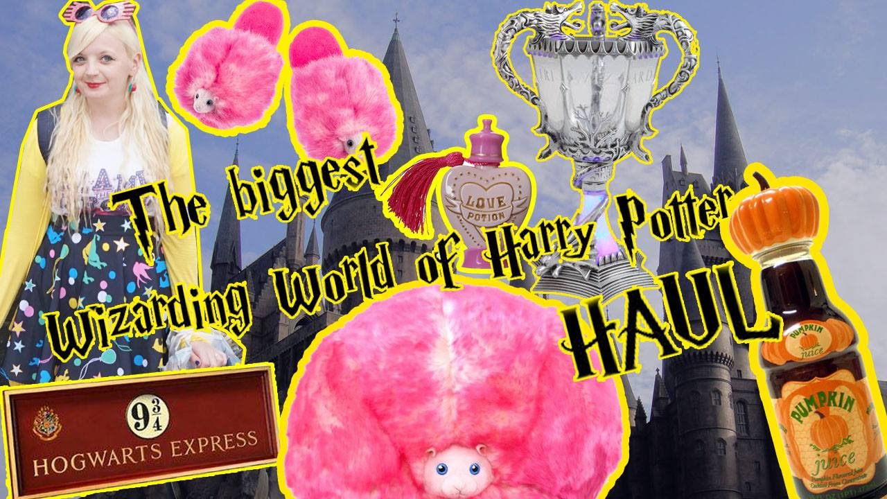 THE BIGGEST WIZARDING WORLD OF HARRY POTTER HAUL | the Luna diaries