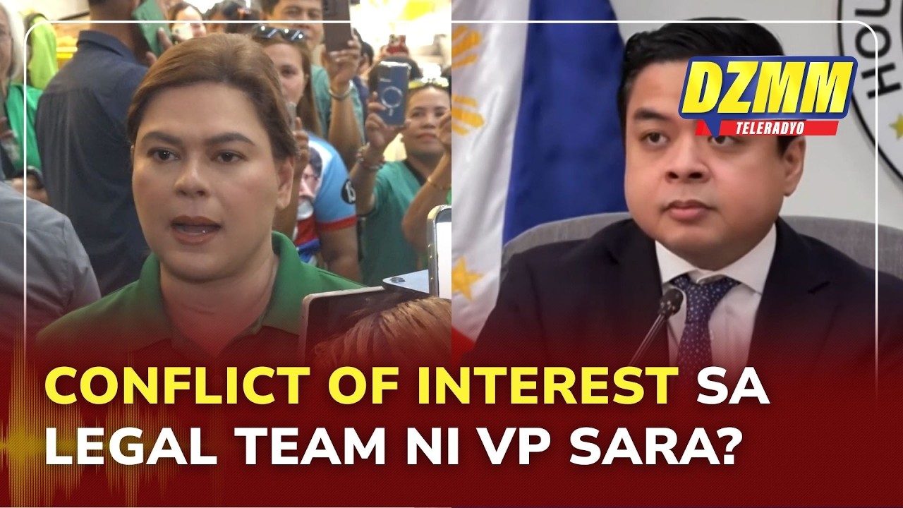Lawmakers raise possible conflict of interest in VP Duterte’s legal team on impeachment proceedings