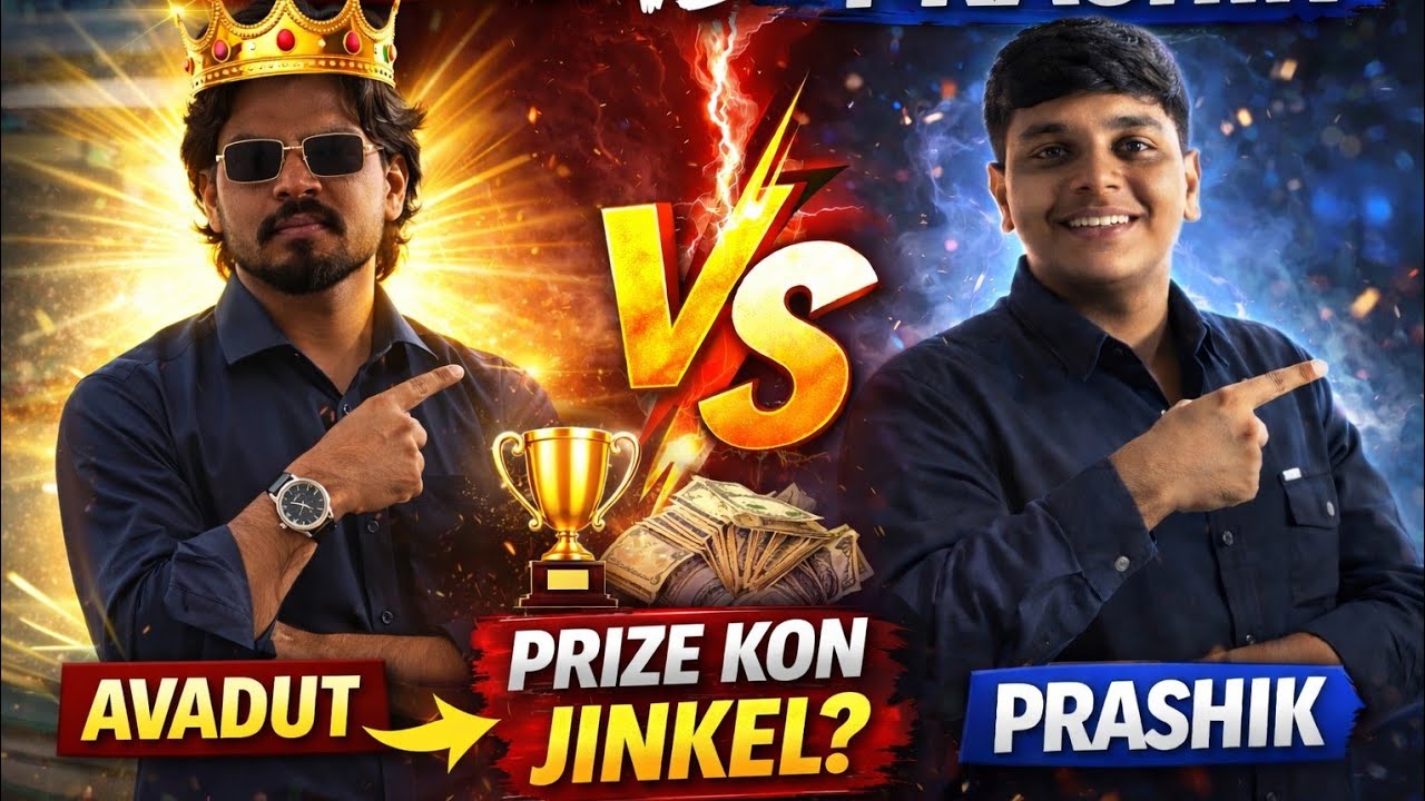Final Battle 😱 Avadut vs Prashik | Winner Gets Money 🤑💰