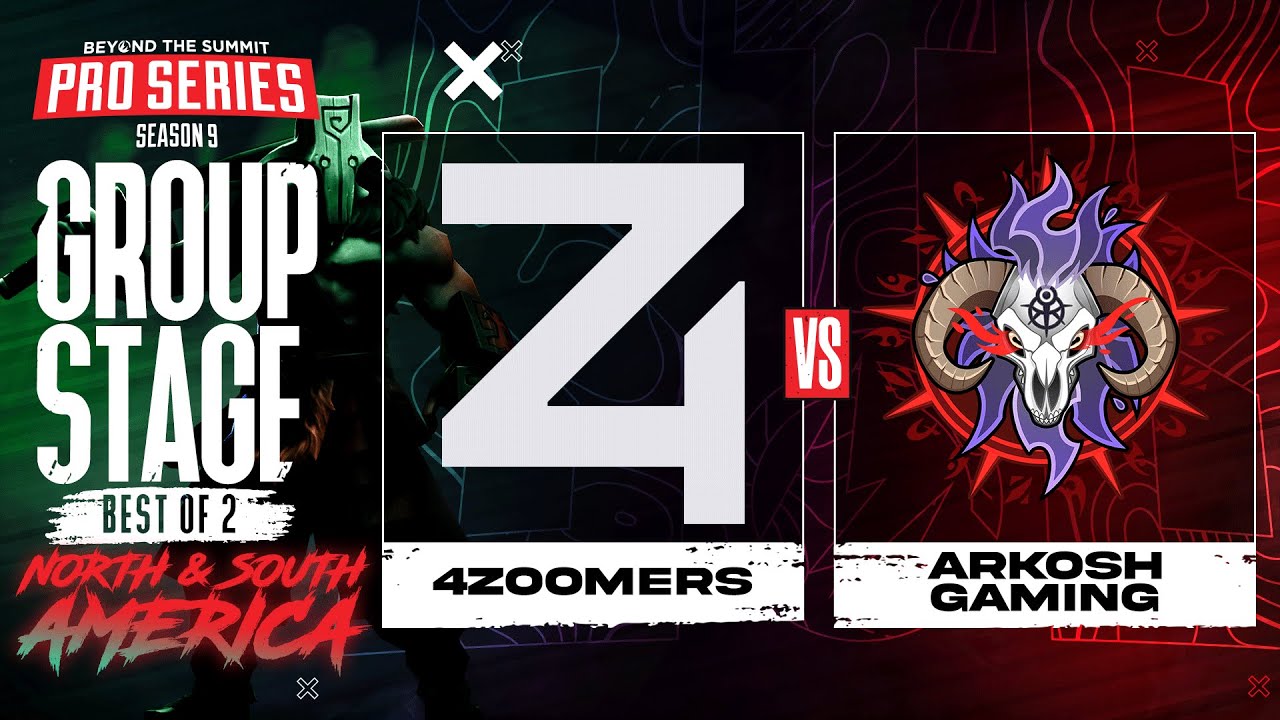 4 Zoomers vs Arkosh Game 1 - BTS Pro Series 9 AM: Group Stage w/ Kmart & ET