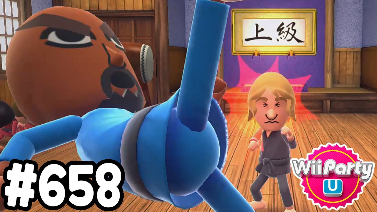 Wii Party U - Dojo Domination Gameplay Walkthrough Part 658 [ Japanse ]