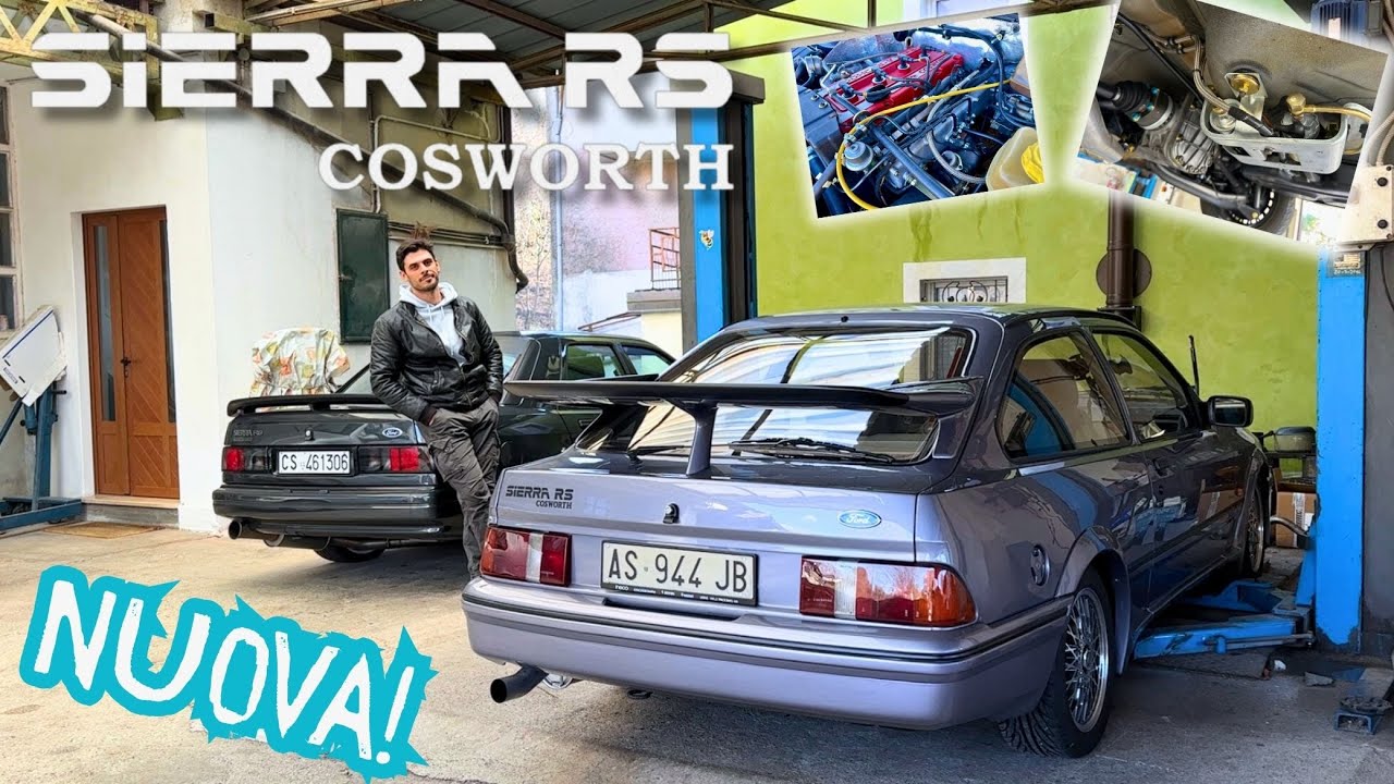Ford Sierra RS COSWORTH “Pinnone” NUOVA: com’era davvero nel 1987?! 😱