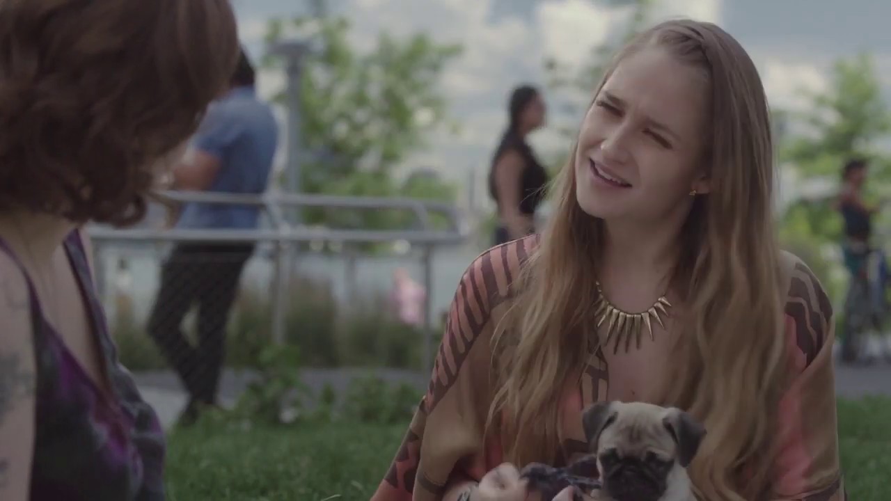 Jemima Kirke on Girls 02x02