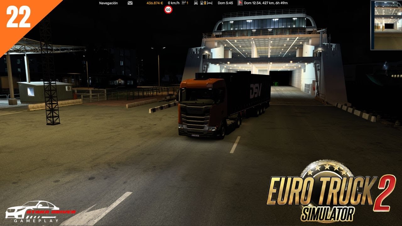 ETS2  - LANA MINERAL (5T) - VIAJE LARGO BIEN PAGADO | DE KALMAR A REZEKNE