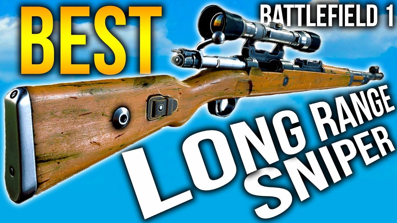BEST LONG RANGE SNIPER Battlefield 1 (Kar 98 + M1903)