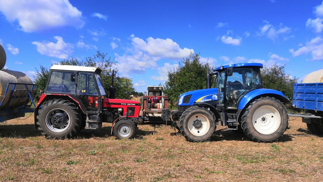 AGRO VLOG #17//ODPOVĚĎ NA OT&Aacute;ZKY//ZETOR 7711//SVOZ BAL&Iacute;KŮ//25.8.//