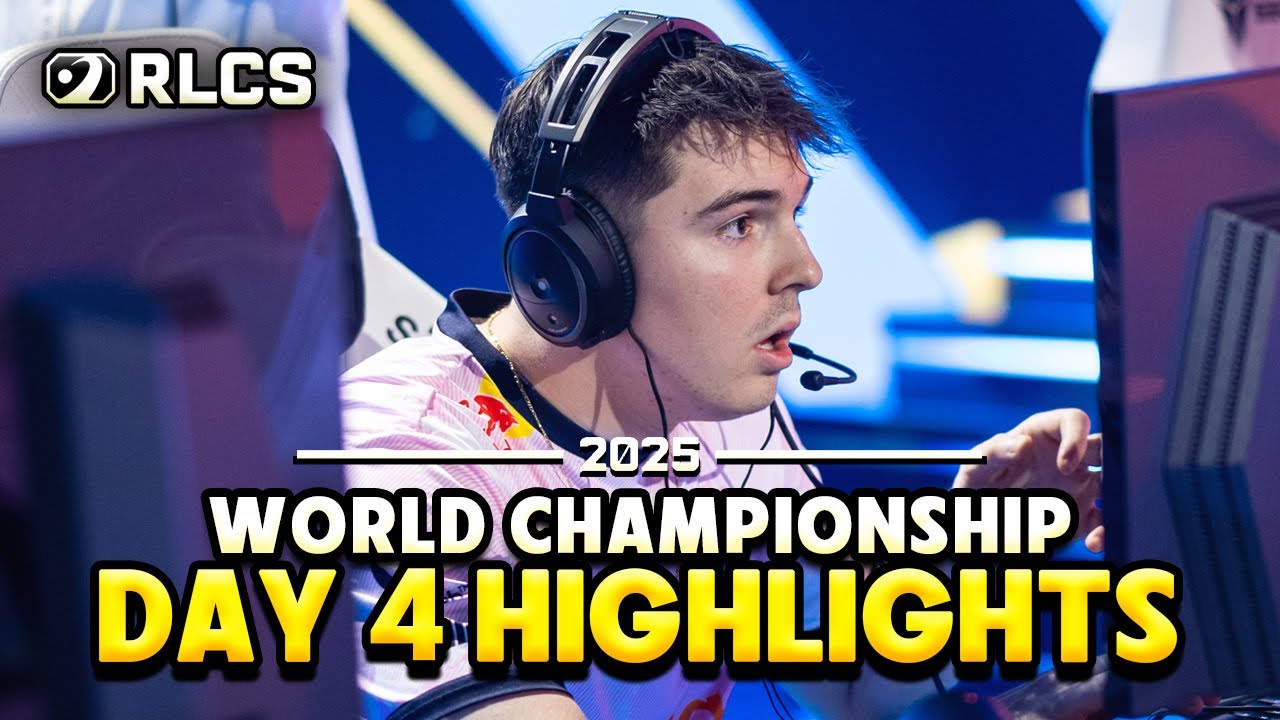 RLCS WORLD CHAMPIONSHIP 2025 DAY 4 HIGHLIGHTS! | All Matches! $1,200,000 Prize pool