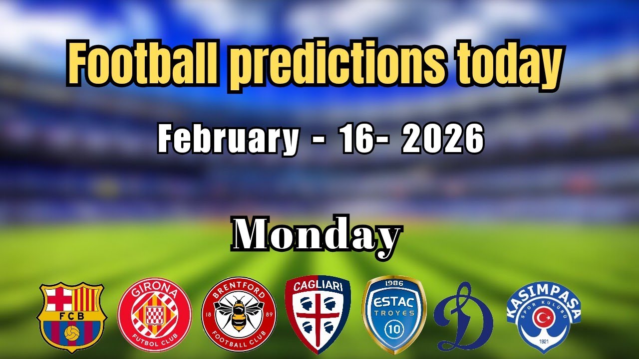 FOOTBALL PREDICTIONS TODAY 16 FEBRUARY| FA CUP | LIGA PORTUGAL| SERIE A| LA LIGA | TURKEY SUPERLIGA