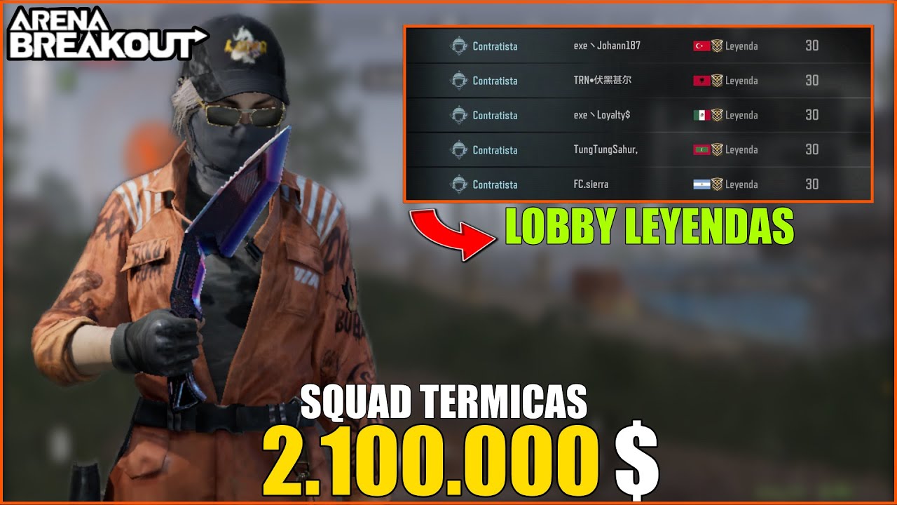 Peleo Contra Una SQUAD De TERMICAS 😳 | ARENA BREAKOUT
