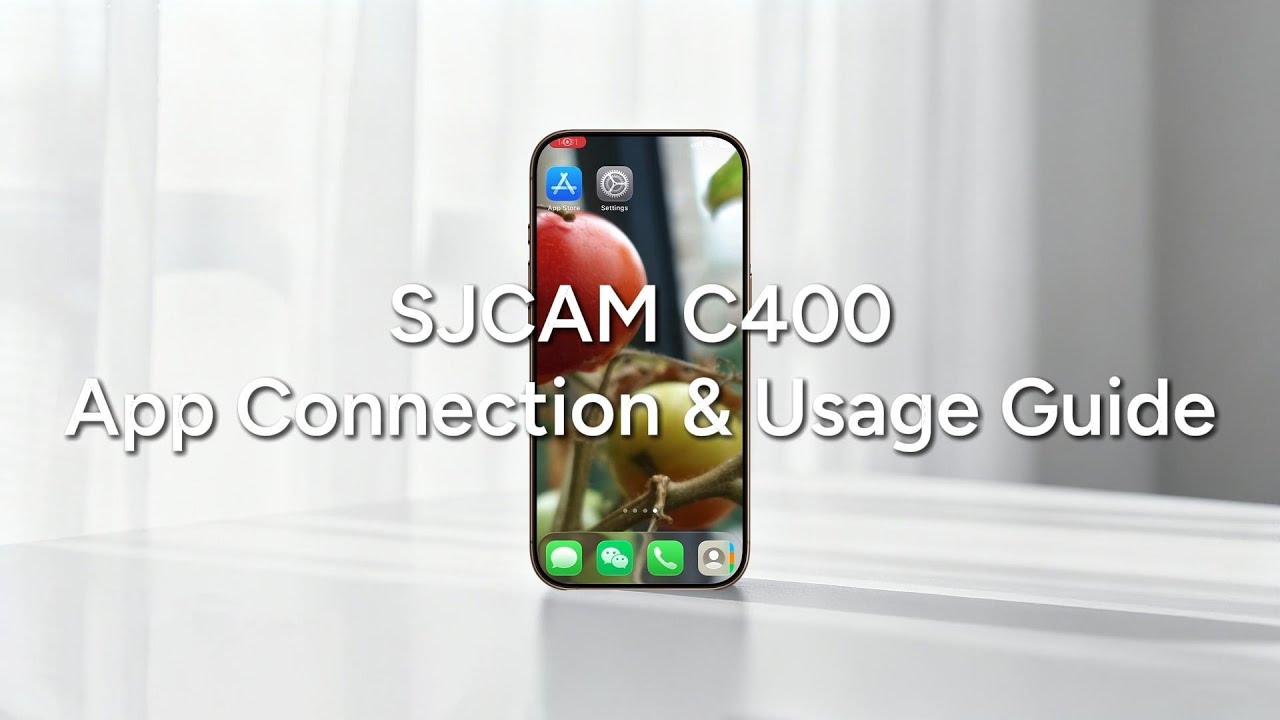 SJCAM C400 App Connection & Usage Guide