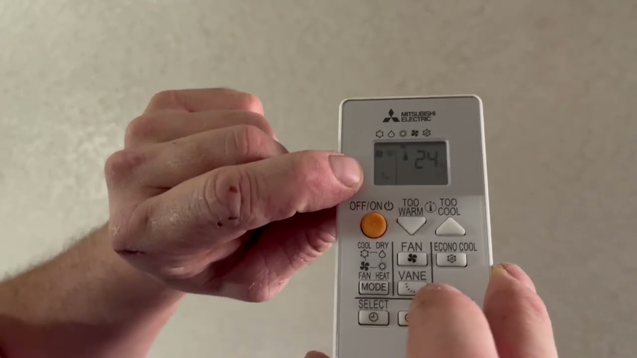 Funcionamiento Aire Acondicionado Mitsubishi MsZ hr35