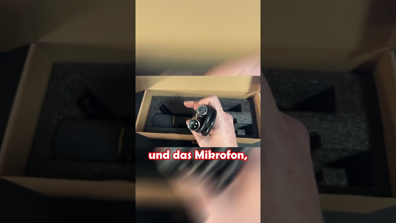Unboxing Tonor TD520S+ &ndash; Setup klingt jetzt 10x besser 🎤🔥 | #shorts