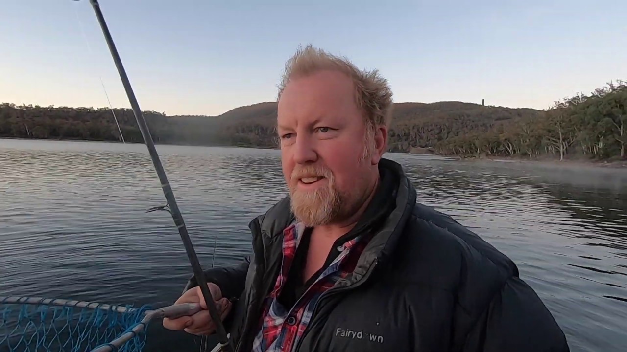 Fishing on Lake Jindabyne