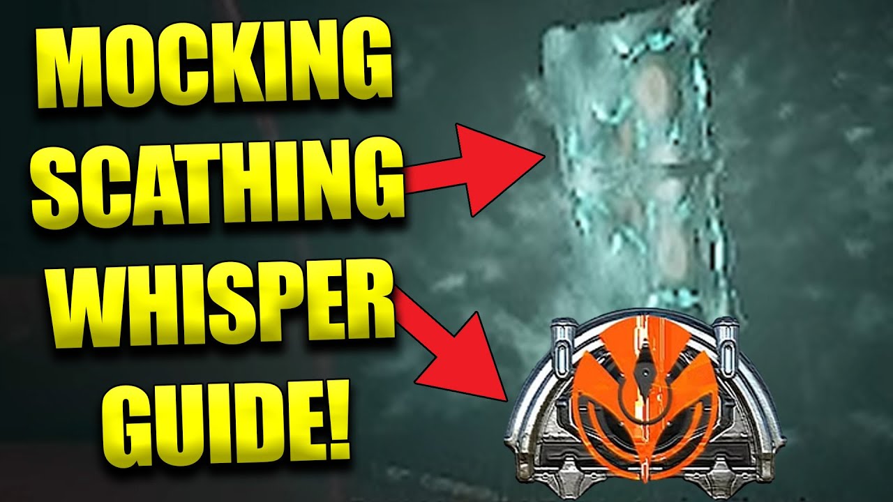 How To Find And Kill The Mocking And Scathing Whisper In Warframe For Melee Arcanes!