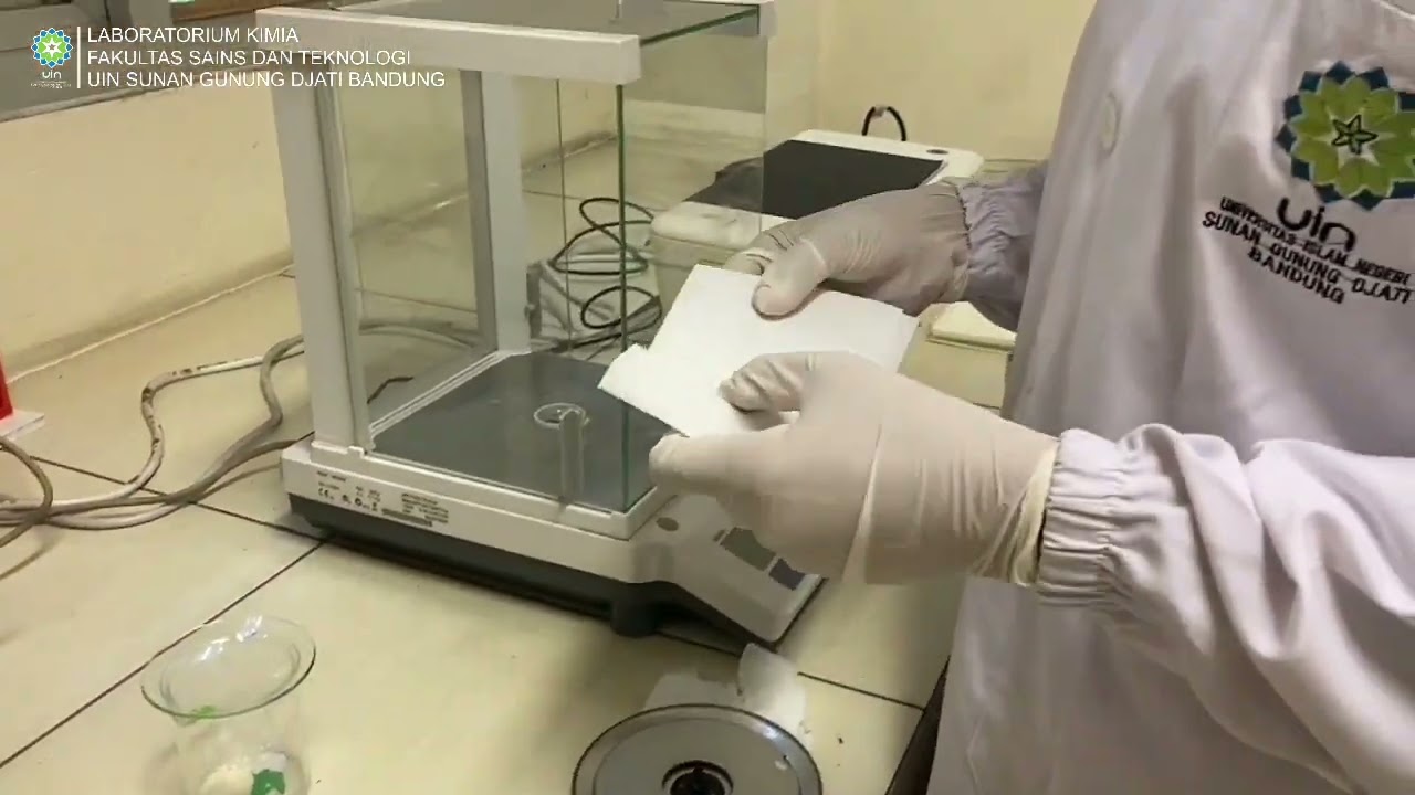 Kalibrasi Neraca Analitik || Pengendalian Mutu Laboratorium