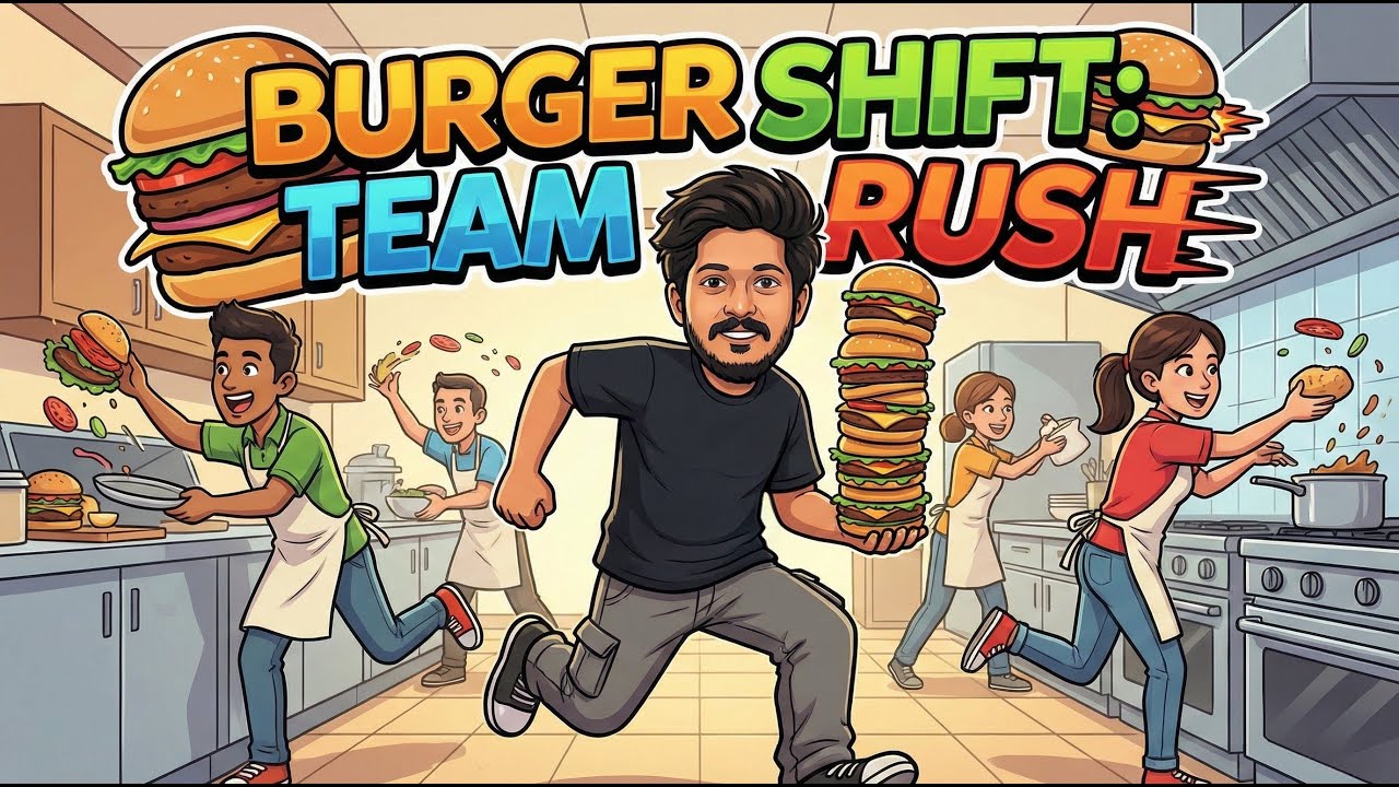 Burger shift: Team Rush | Day2 | #india