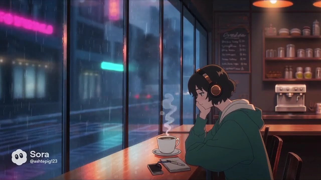 relaxing lo-fi hip hop at night 😴~ Chill lofi mix