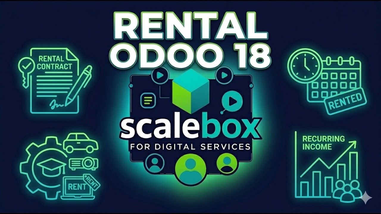 Rental in Odoo 18 التأجير
