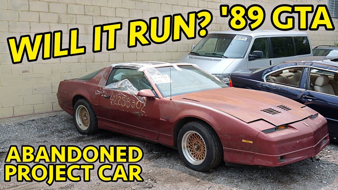 1989 Pontiac Trans Am GTA Not Registered in 17 YEARS! Will This Abandoned Project Car Run & Drive?