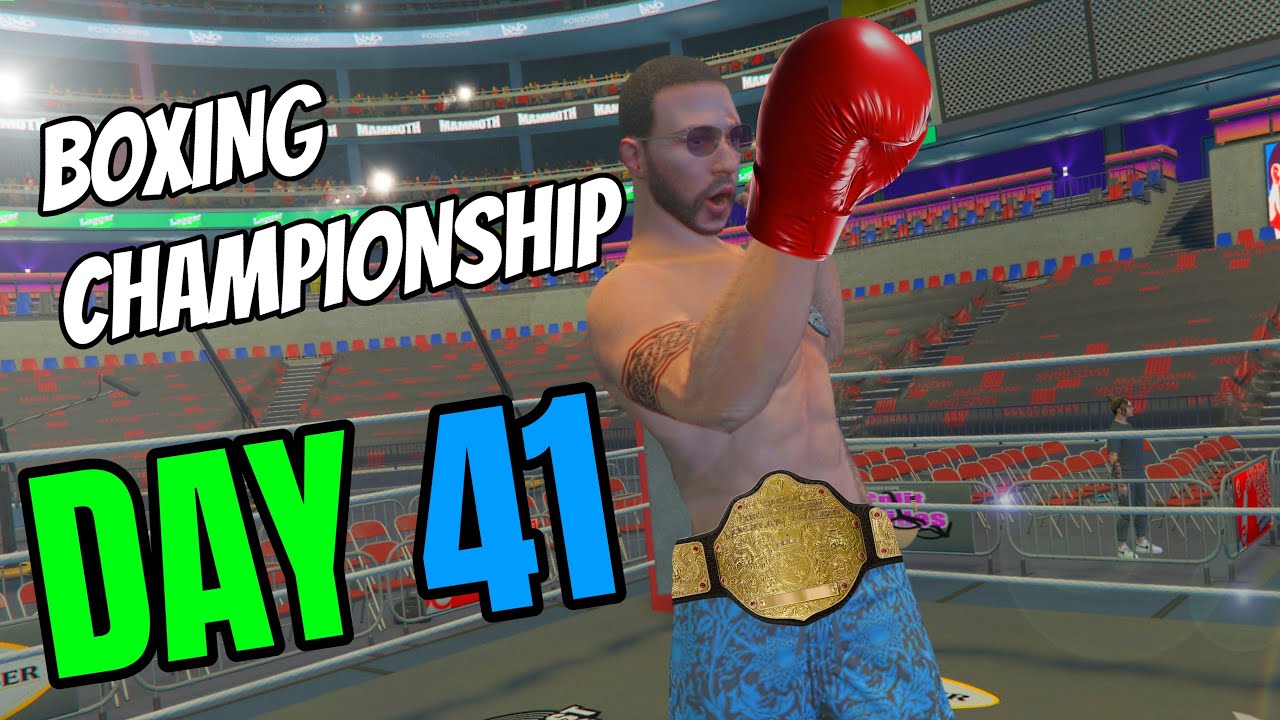 I AM THE BOXING CHAMPION - Memberthon Day 41