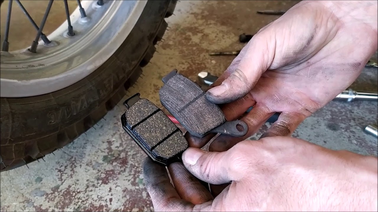 SUZUKI 650 FREEWIND Brake repair (oprava bŕzd )