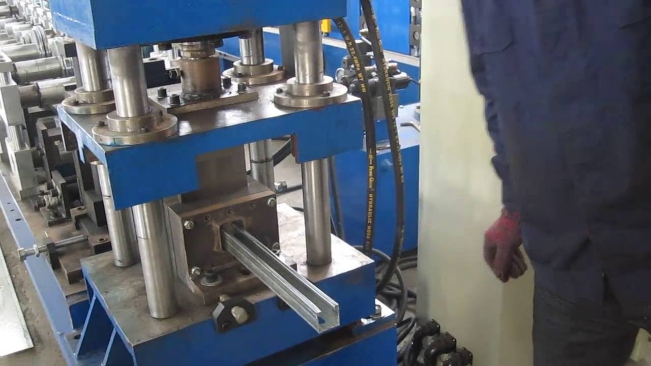 41 X41 & 41X 21 Strut Channel Roll Forming Line Maquina Perfiladoras, Máquina conformadora
