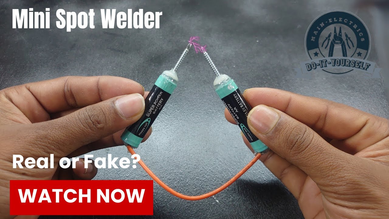 Exposing the Fake Spot Welder Myth | The Truth About 1.5V Pencil Battery Welders | #viral #welder