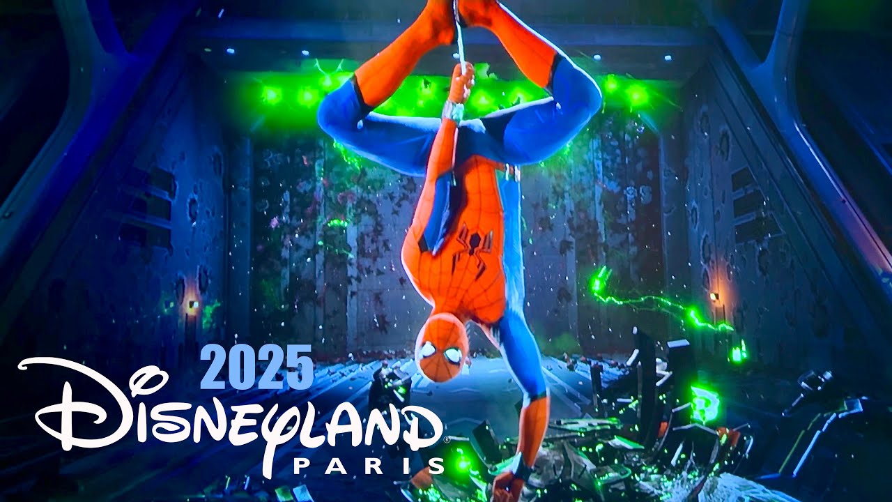 Человек-паук: приключения Уолта Диснея и Уолта Диснея 2025 — Walt Disney Studios Park | Диснейлен...