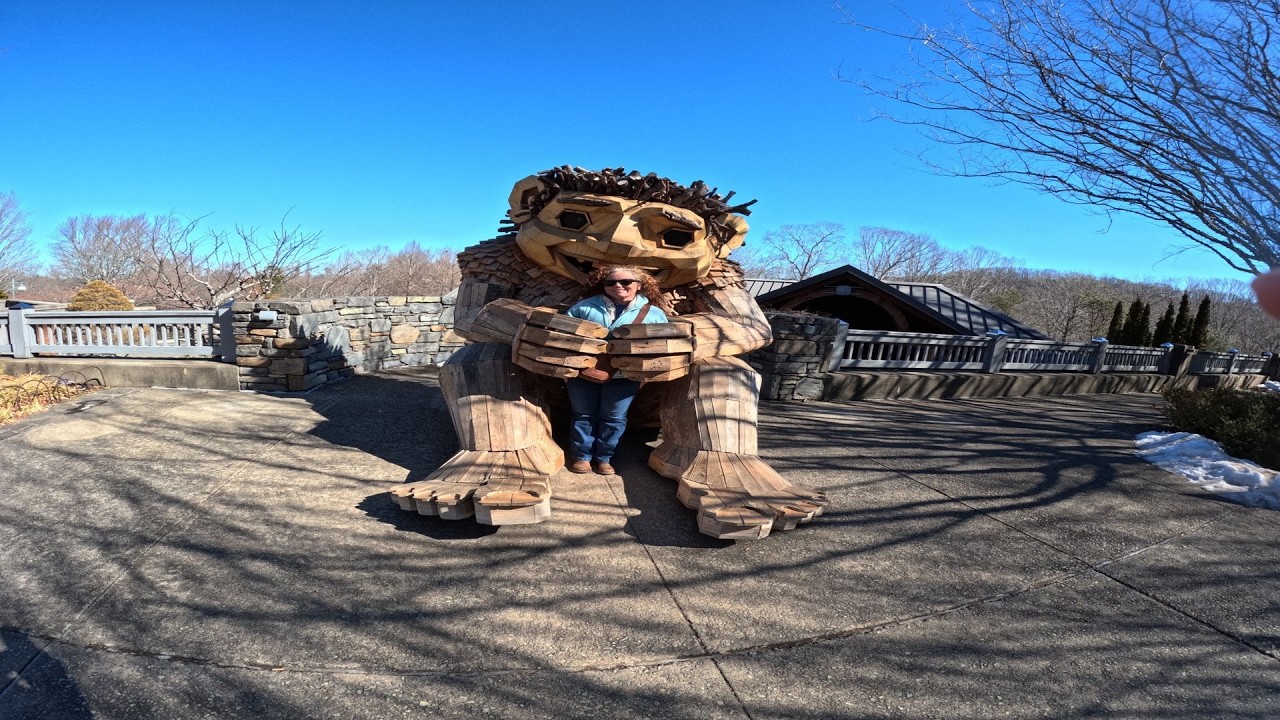 We Found 12 Giant Trolls Hidden in the Arboretum by Thomas Dambo #trolls #dambotrolls #wastenomore