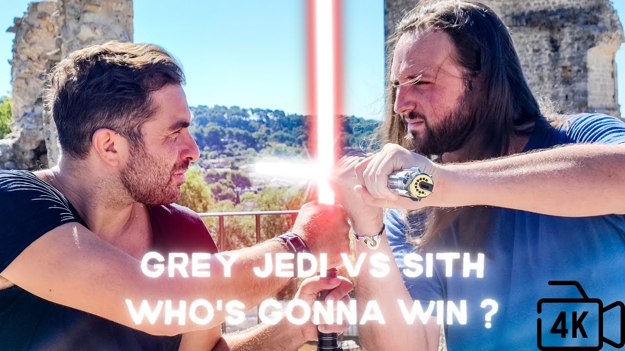 L'Art des Jedi - Grey Jedi VS Sith - Epic lightsaber battle in ruined Castle