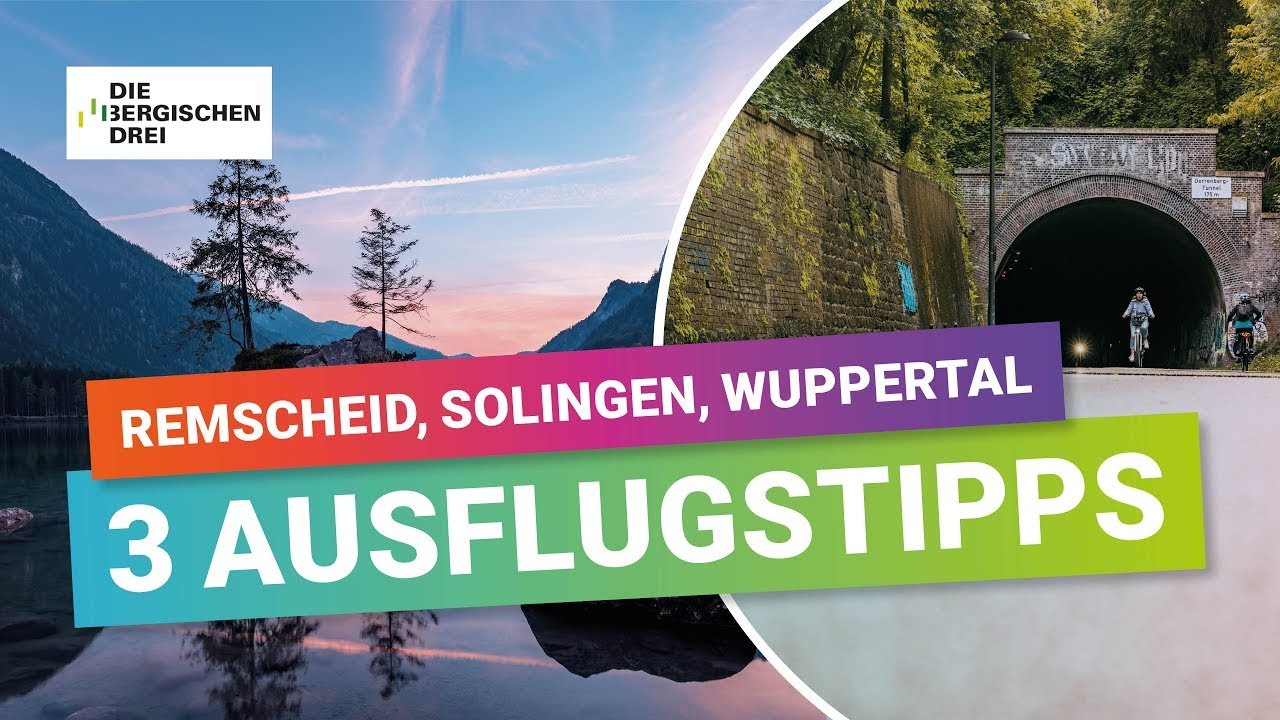 Nordbahntrasse Wuppertal, Sengbachtalsperre und Schloss Burg - meine Ausflugstipps in NRW