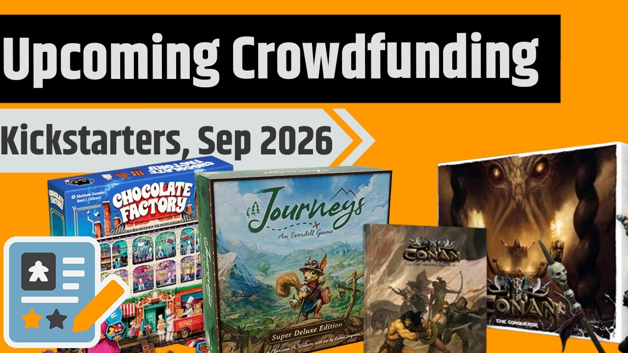 Upcoming Kickstarter Campaigns For September - Clank!, Kart, The King's Gambit & More!!!