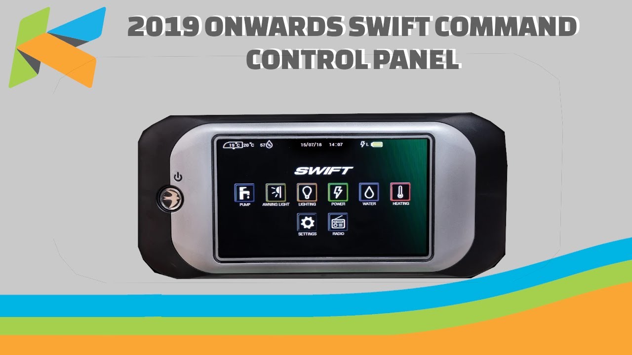 How to use the Swift Command control panel (2019 onwards)