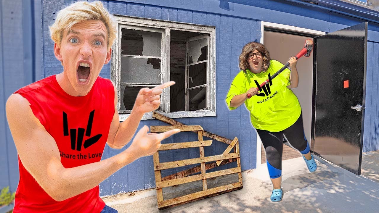 MYSTERY NEIGHBOR ELLEN BROKE IN and STOLE EVERYTHING!! (Destroyed)
