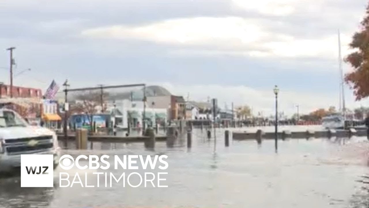 Heavy rainfall, Coastal flooding causes problems in Annapolis