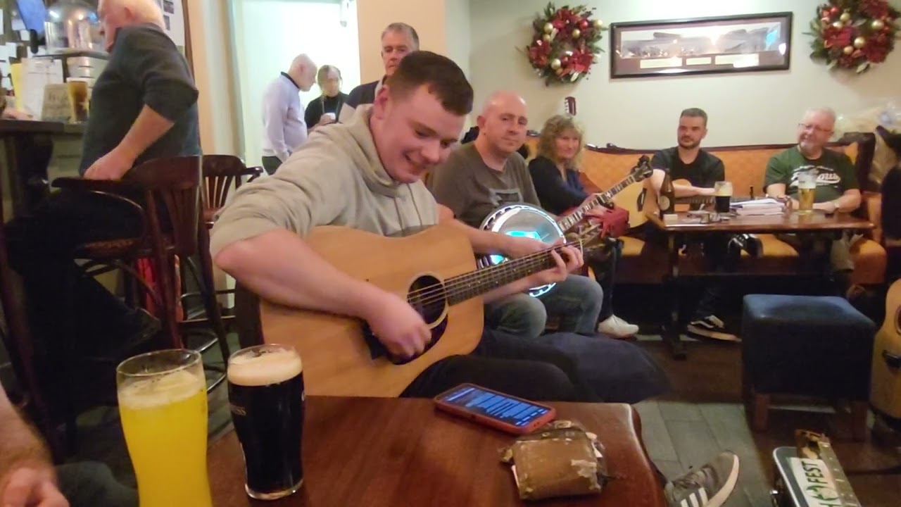 The Broad Majestic Shannon - Eddie Kane - Shane MacGowan Cover - Kildare Session - 2023