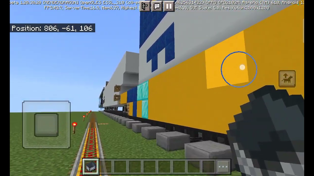 Minecraft train 6