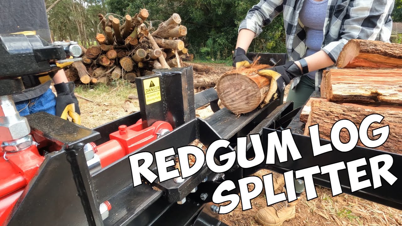 EP26 | RedGum Log Splitter makes it look too easy